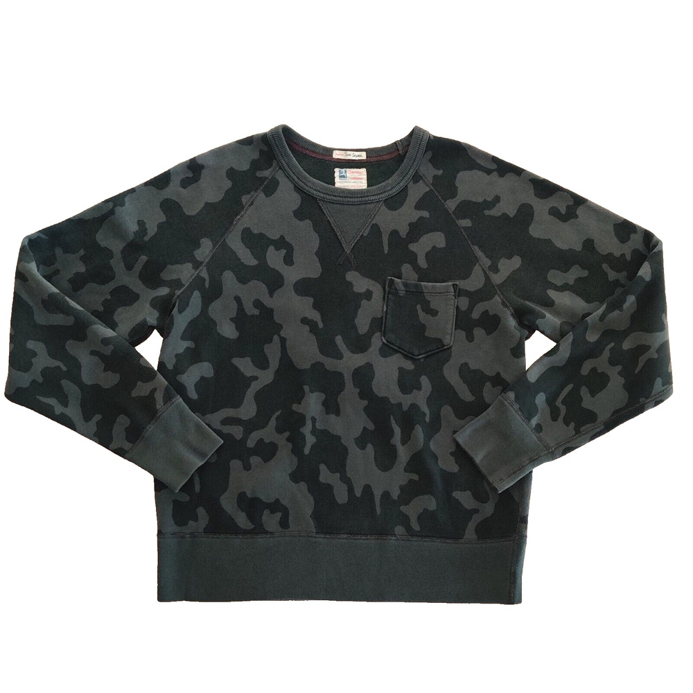Todd Snyder Champion Mens Camouflage Sweatshirt SIZE M Gray Camo Pullover Canada